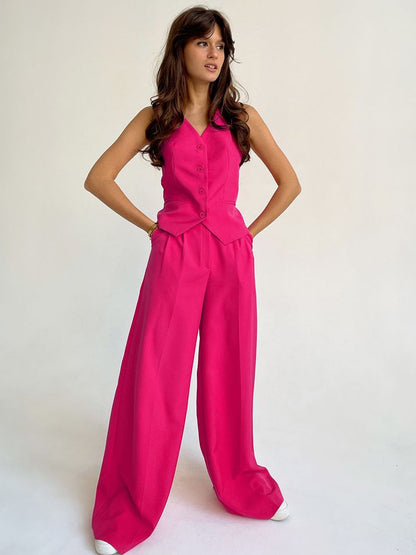 Fashion Vest Suit Two-piece Suit