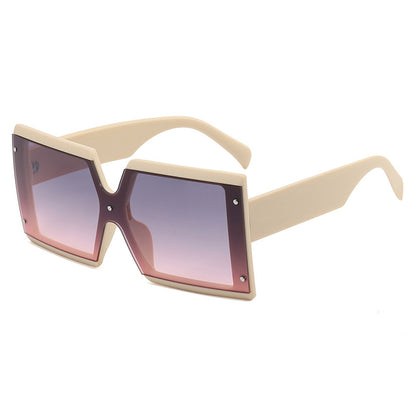 Fashion Retro Big Square Sunglasses