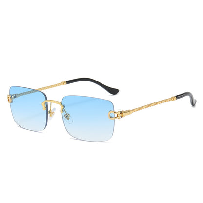 Fashion Frameless Square Sunglasses