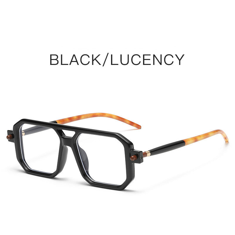 Fashion Double Beam Square Sunglasses