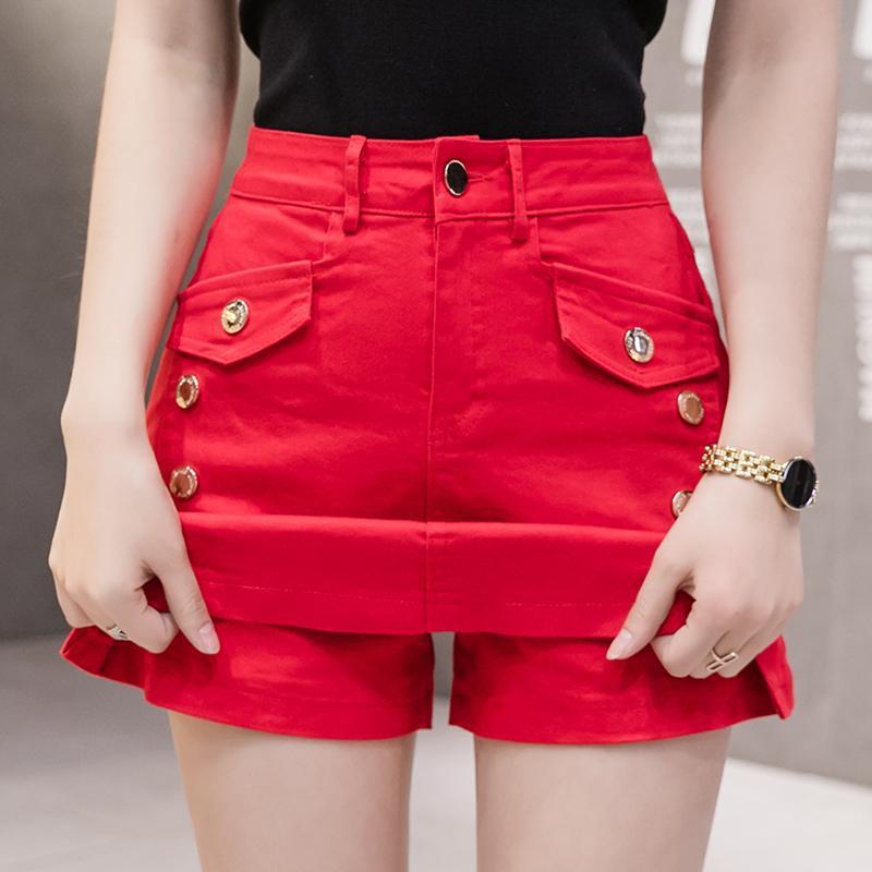 Fashion Denim Short Culotte