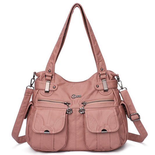 Fashion Soft Leather Crossbody Bags