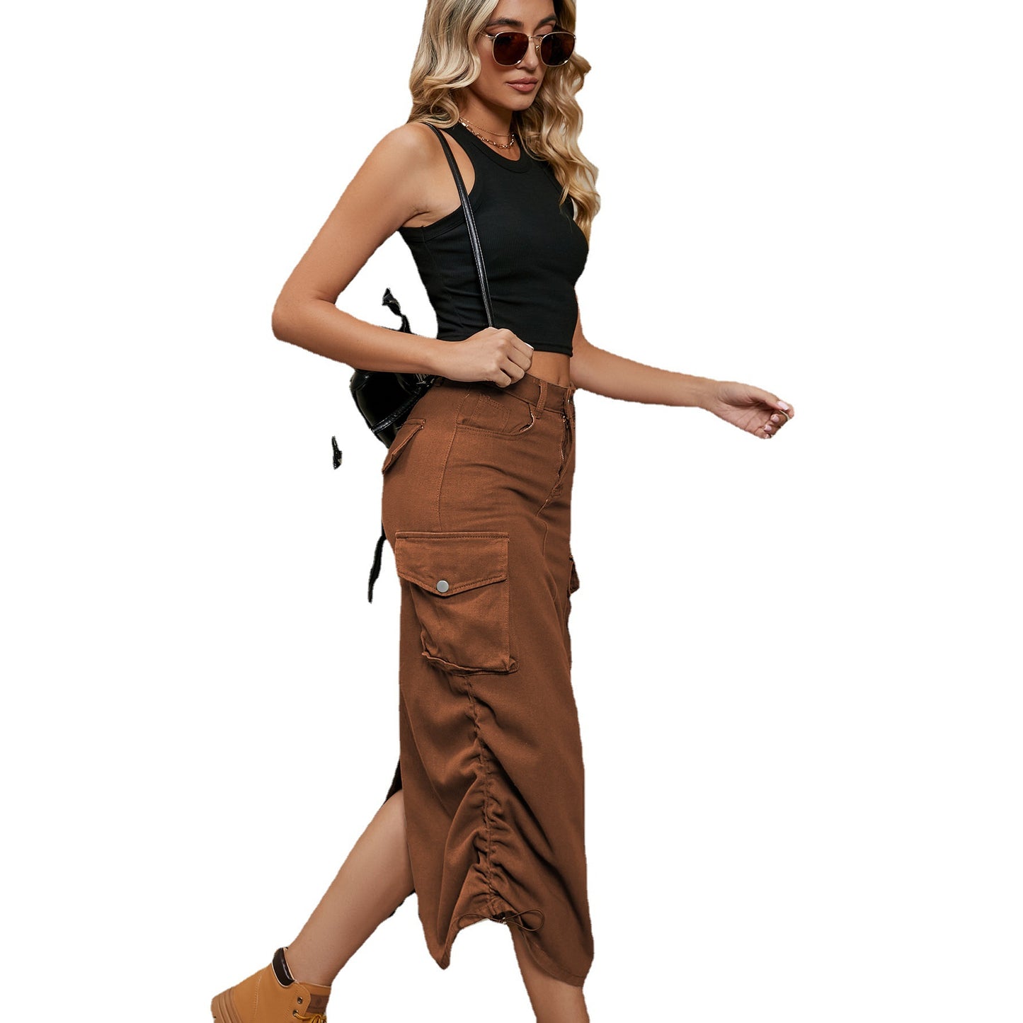 Fashion Casual Mid-length Skirt