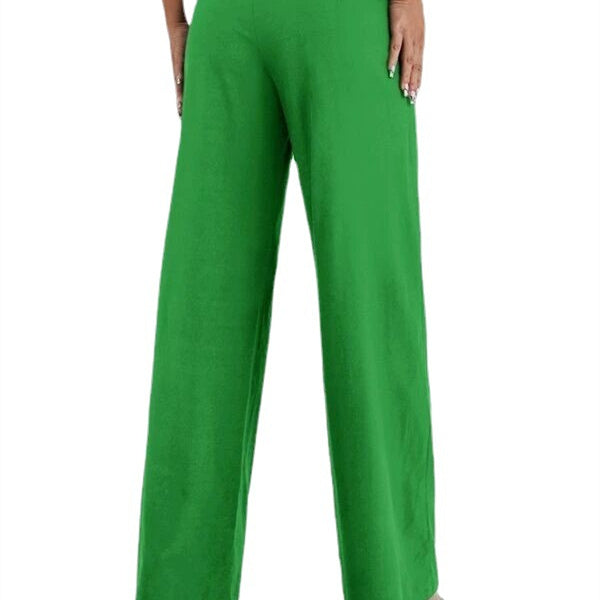 Fashion High Waist Casual Wide-Leg Pants