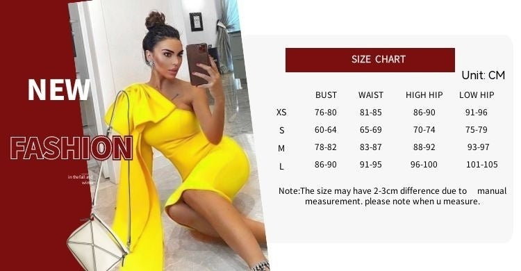 Fashion Hollow-out Niche Diamond Feather Tight Mini Dress