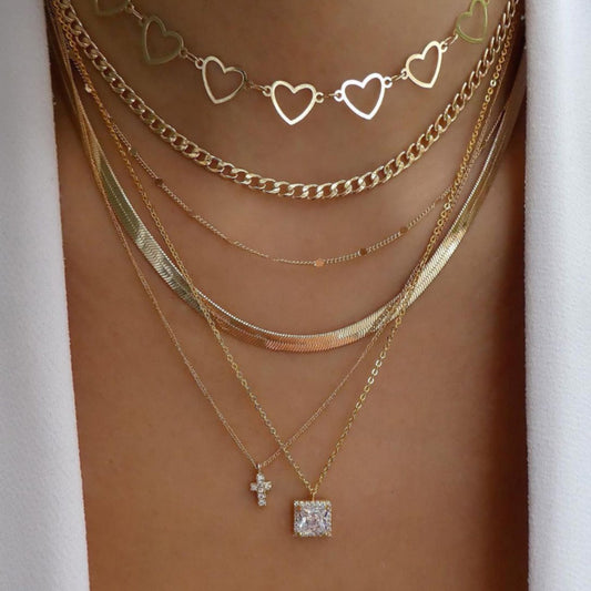 Fashion Bohemian Gold Color Necklace