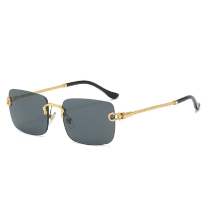 Fashion Frameless Square Sunglasses