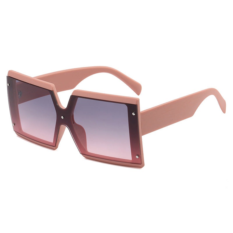 Fashion Retro Big Square Sunglasses