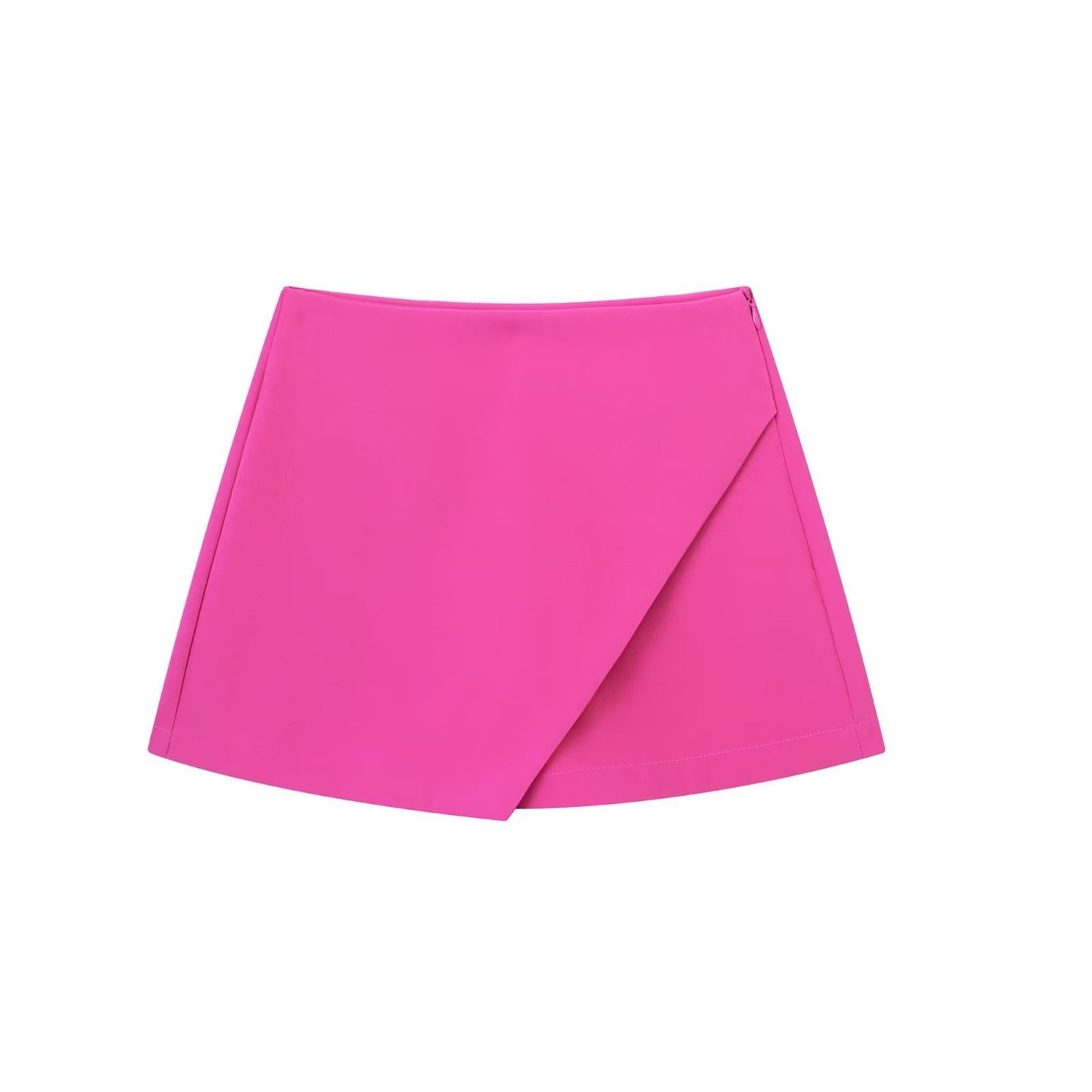 Fashion Asymmetric Skirt Short