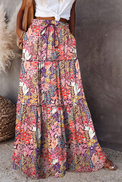 Fashion Bohemian Loose Long Skirt