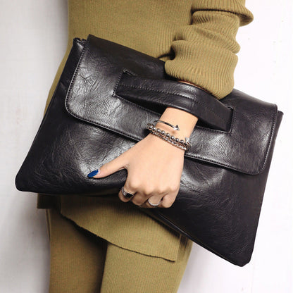 Fashion Retro Handbag With Sleeve Crossbody