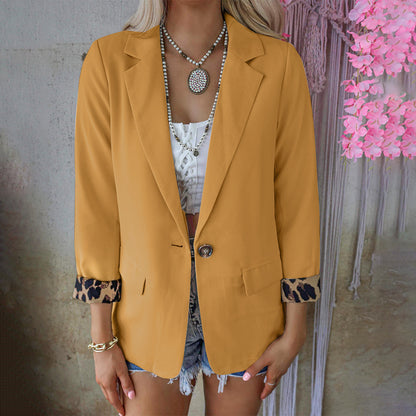 Fashion Long Sleeved Cardigan Jacket